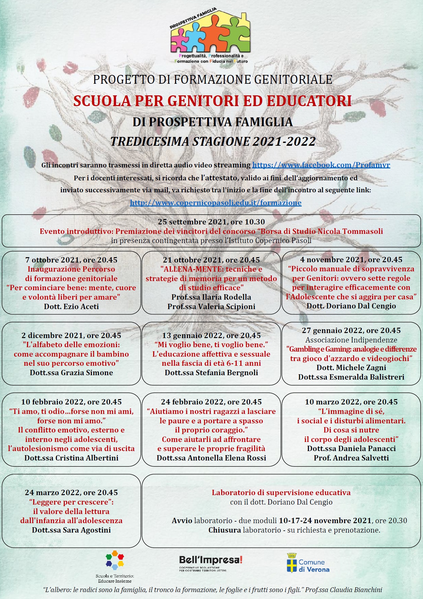 prospettiva famiglia 2021 2022